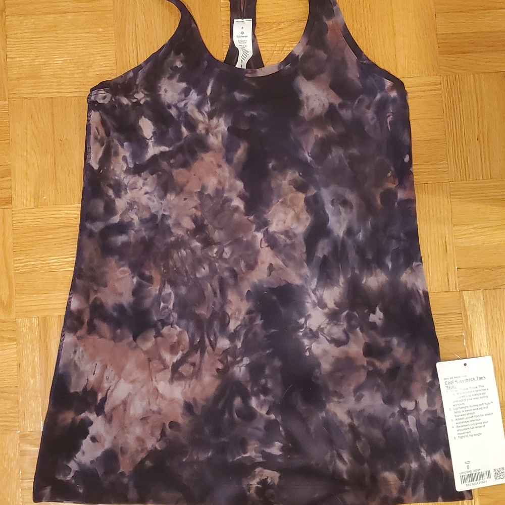 COPY - COPY - Lululemon tie dye tank top